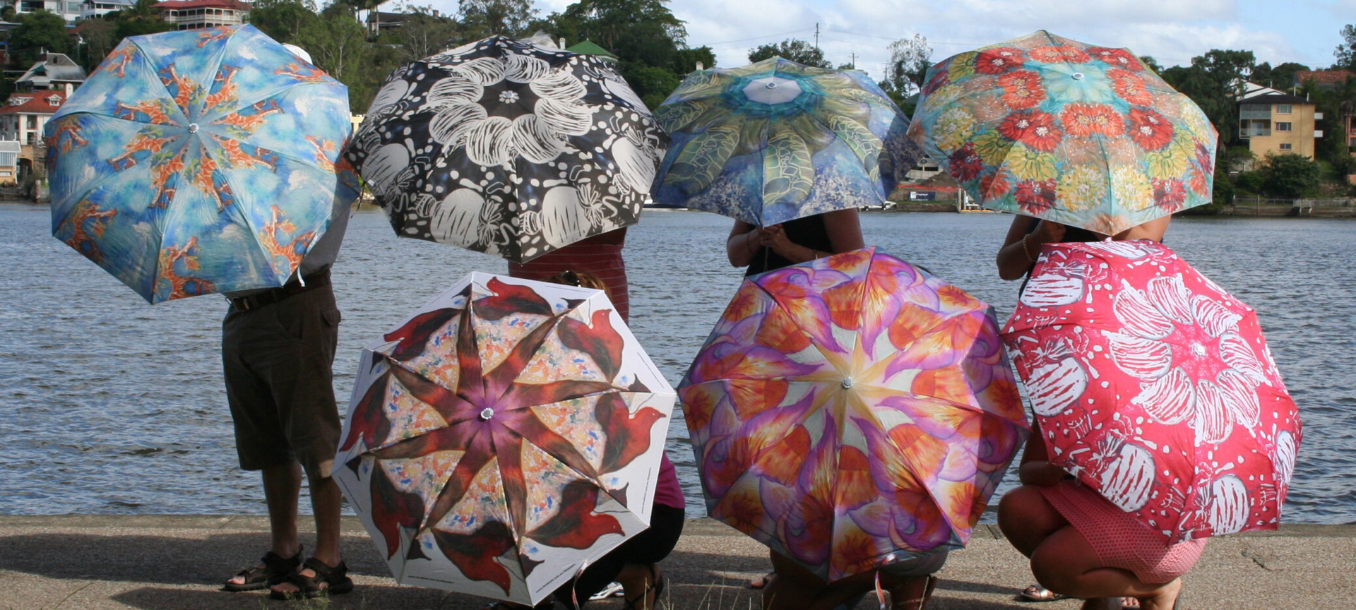 Art that covers you in colour.